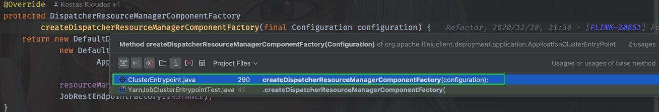 createDispatcherResourceManagerComponentFactory
