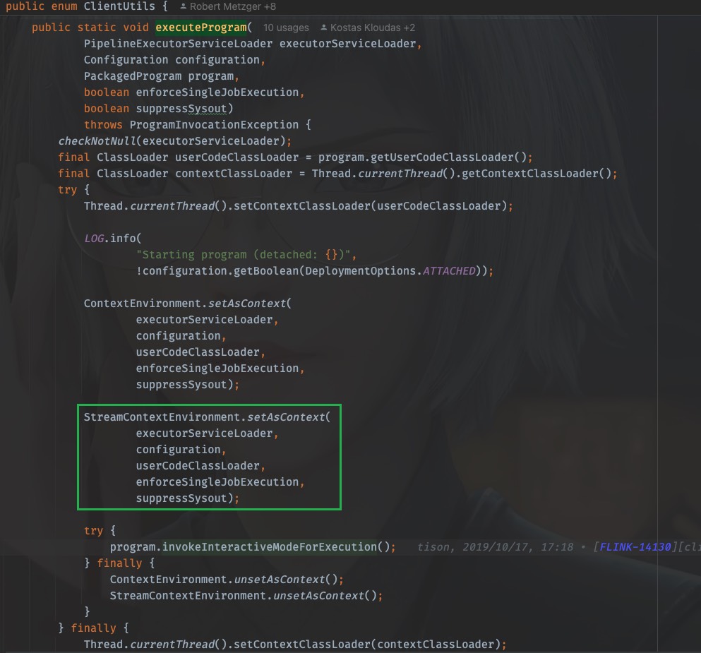 setAsContext